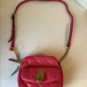 Juicy Couture Crossbody Purse Quilted Pink